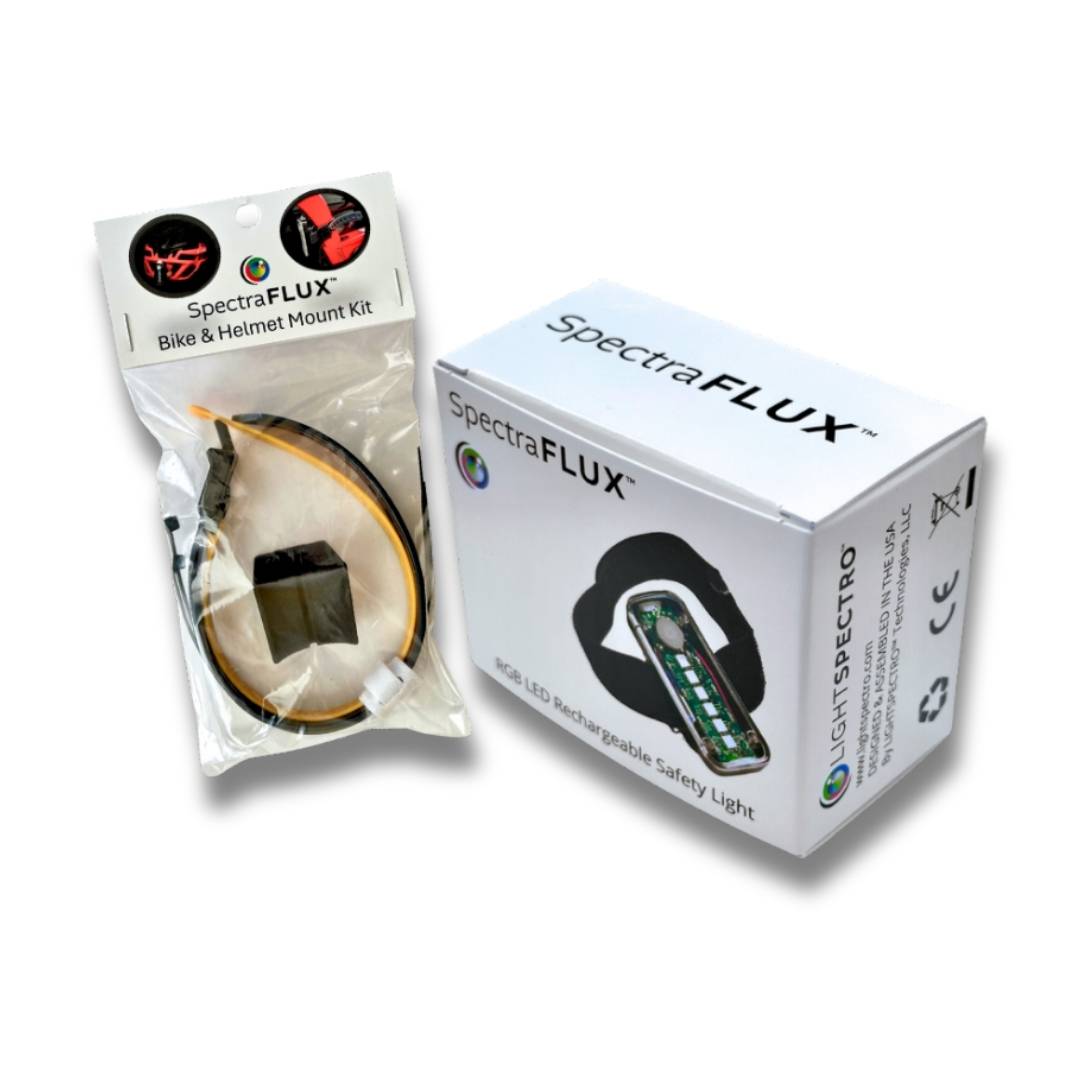 SpectraFLUX™ Color-Changing Safety Light + Accessory Kit